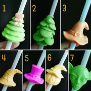 3D Straw Topper Molds