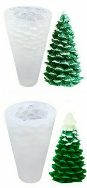 3D Christmas Trees Mold