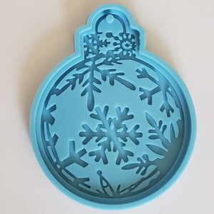 Holiday Bulb Mold - Snowflake Offset