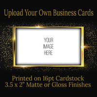 Upload Your Own Business Cards