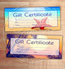 Beachy Gift Certificates