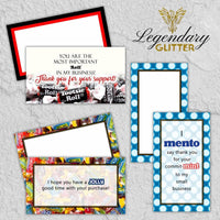 Candy Customer Thank You Cards