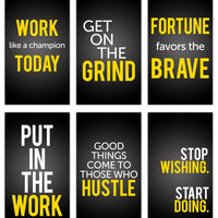 Motivational Cards - Gold