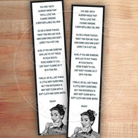 Pen Care Cards, Sassy + Vulgar, Gel Pen