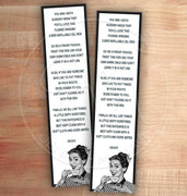 Pen Care Cards, Sassy + Vulgar, Gel Pen