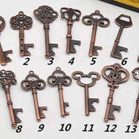 Copper Ornate Keys!