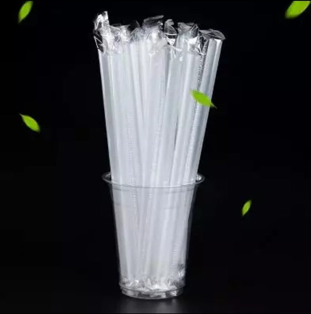 Extra Long 13in Clear Acrylic Hard Straws