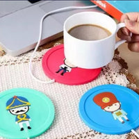 USB Coaster Warmers TEAL