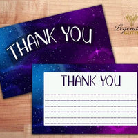 Thank You Cards - Galaxy