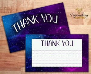 Thank You Cards - Galaxy