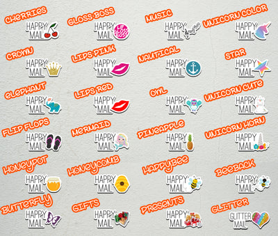 Happy Mail Stickers