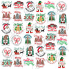 Small Business HOLIDAY Vinyl Stickers, set of 36