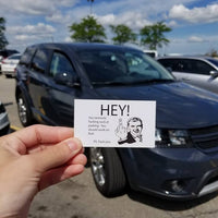 BAD PARK JOB - MINI CARD - 3x2 - PACK OF 10