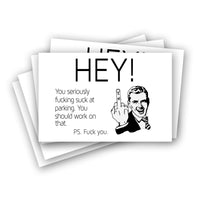 BAD PARK JOB - MINI CARD - 3x2 - PACK OF 10