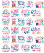 Small Business Vinyl Stickers, set of 27