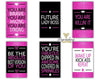 Motivational Cards - Pink