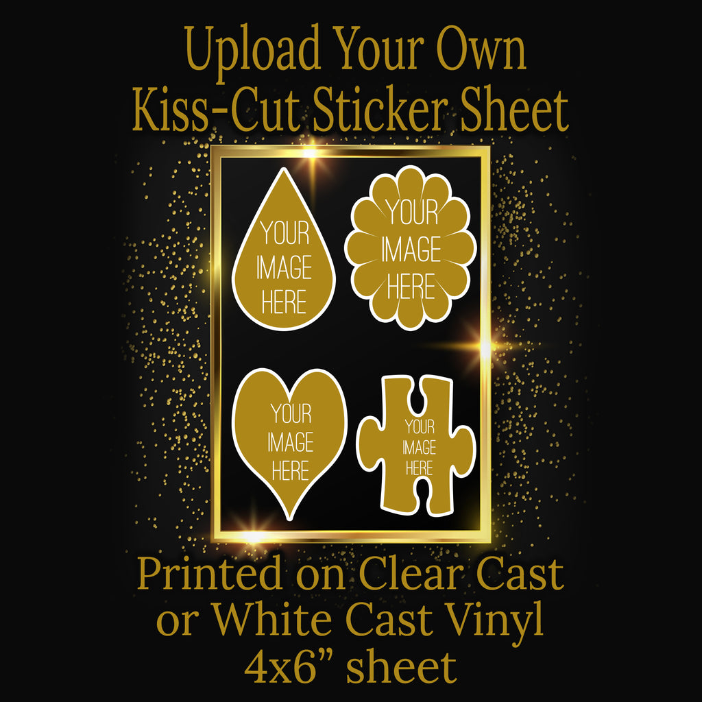 Upload Your Own Kiss-Cut Sticker Sheet